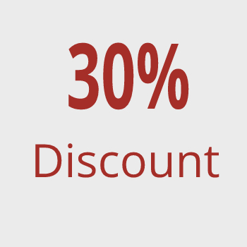 30% Discount 30% Discount