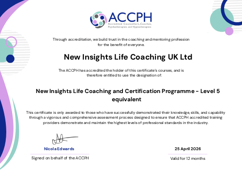 ACCPH Certificate ACCPH Certificate