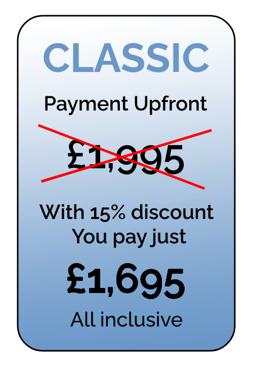 Fees: CLASSIC Track Upfront