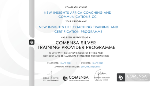 COMENSA Silver approval certificate COMENSA Silver approval certificate