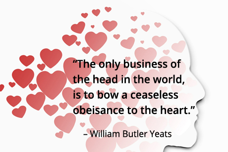 head and heart quote head and heart quote