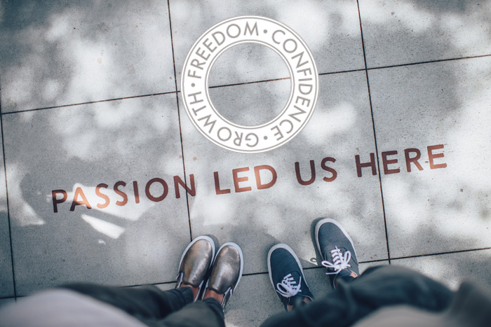 passion led us here passion led us here